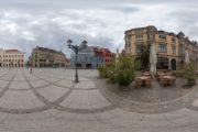 Panorama Stadt Zwickau Blick auf das Rathaus
