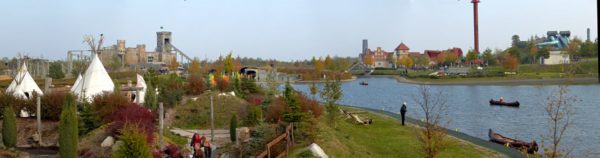 Panoramen Freizeitpark Belantis Leipzig